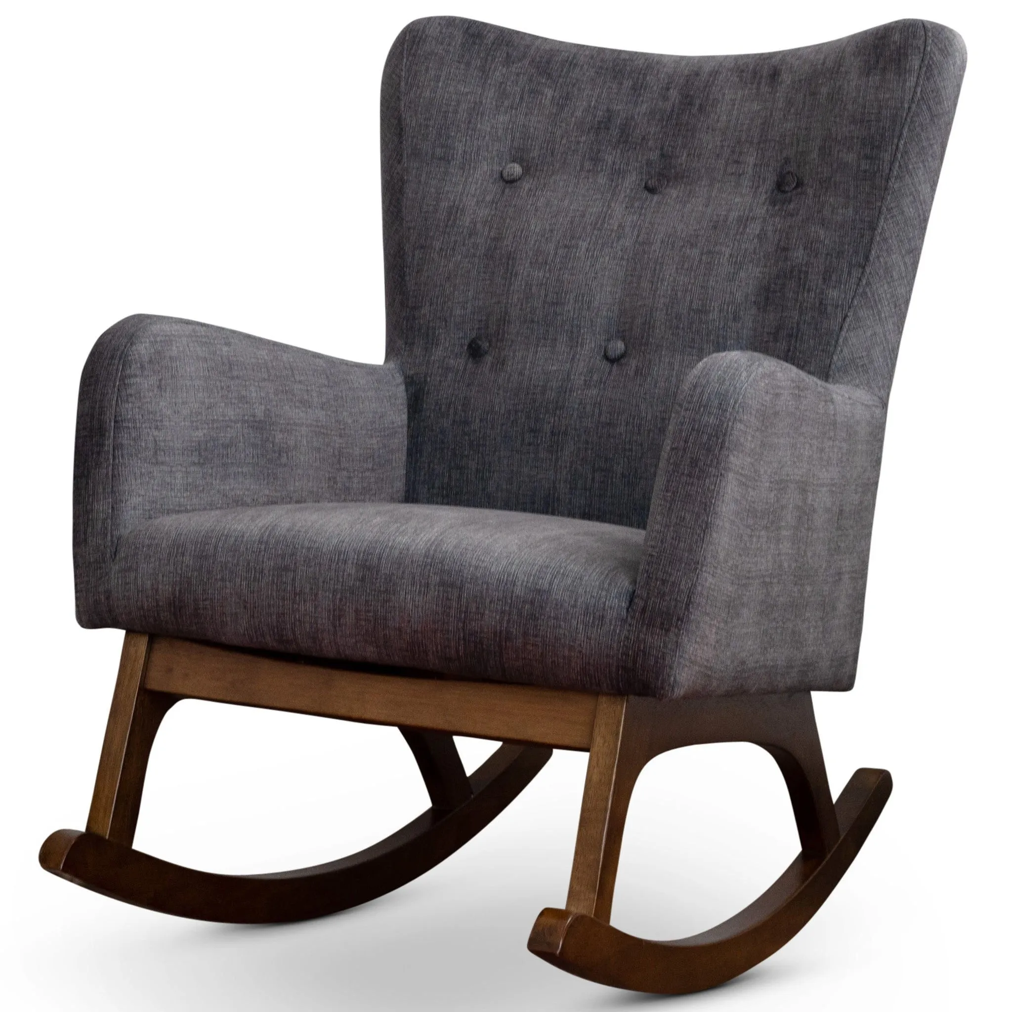 Alistair - Rocking Chair - Brown / Dark Gray by Couch.com