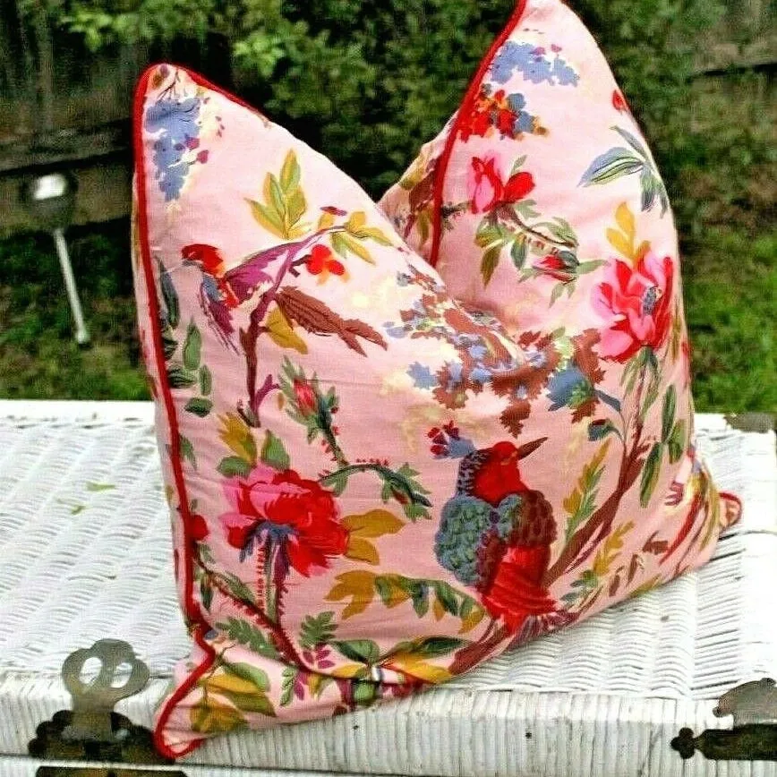 Botanical Tapestry Handmade Cushion