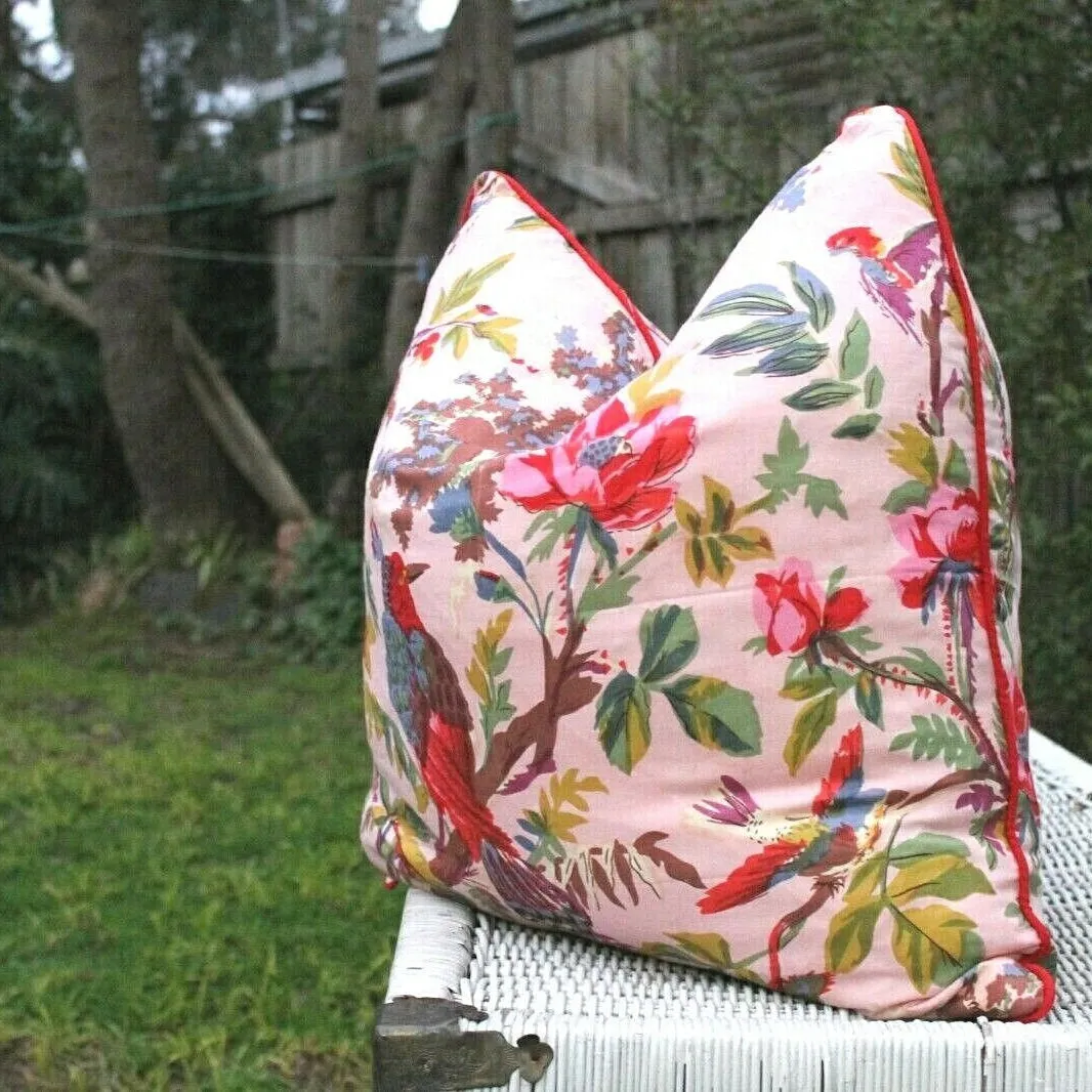 Botanical Tapestry Handmade Cushion