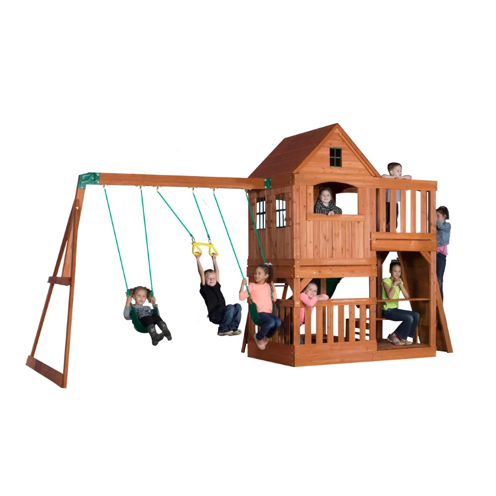 BYD Hill Crest Play Tower (incl. swings)