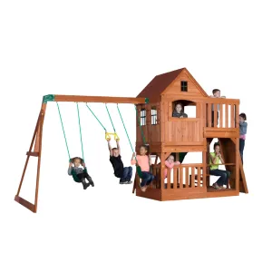 BYD Hill Crest Play Tower (incl. swings)