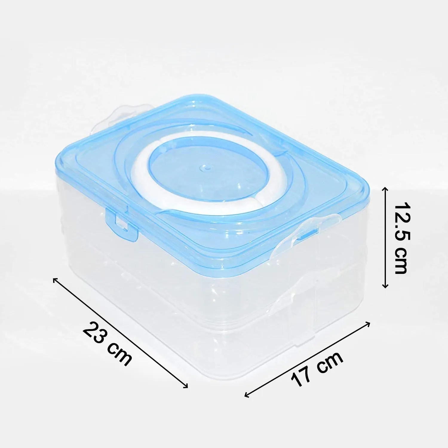 Double Layer 24 Grid Egg Storage Box for Egg Storage Container