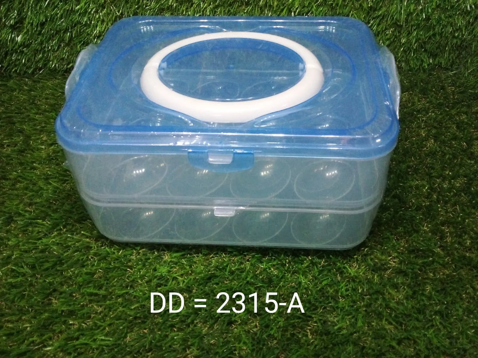 Double Layer 24 Grid Egg Storage Box for Egg Storage Container