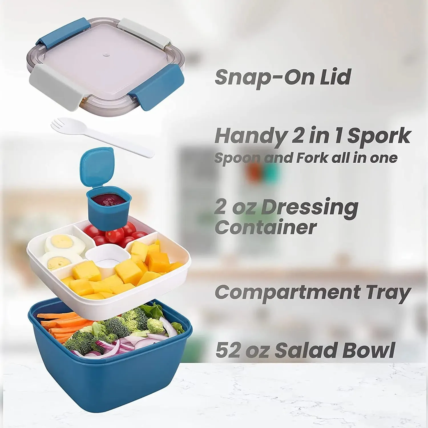 Dual Layer Lunch Box