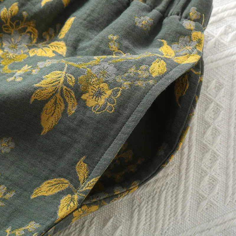 Rachel - Jacquard Vintage Pure Cotton Loungewear Set