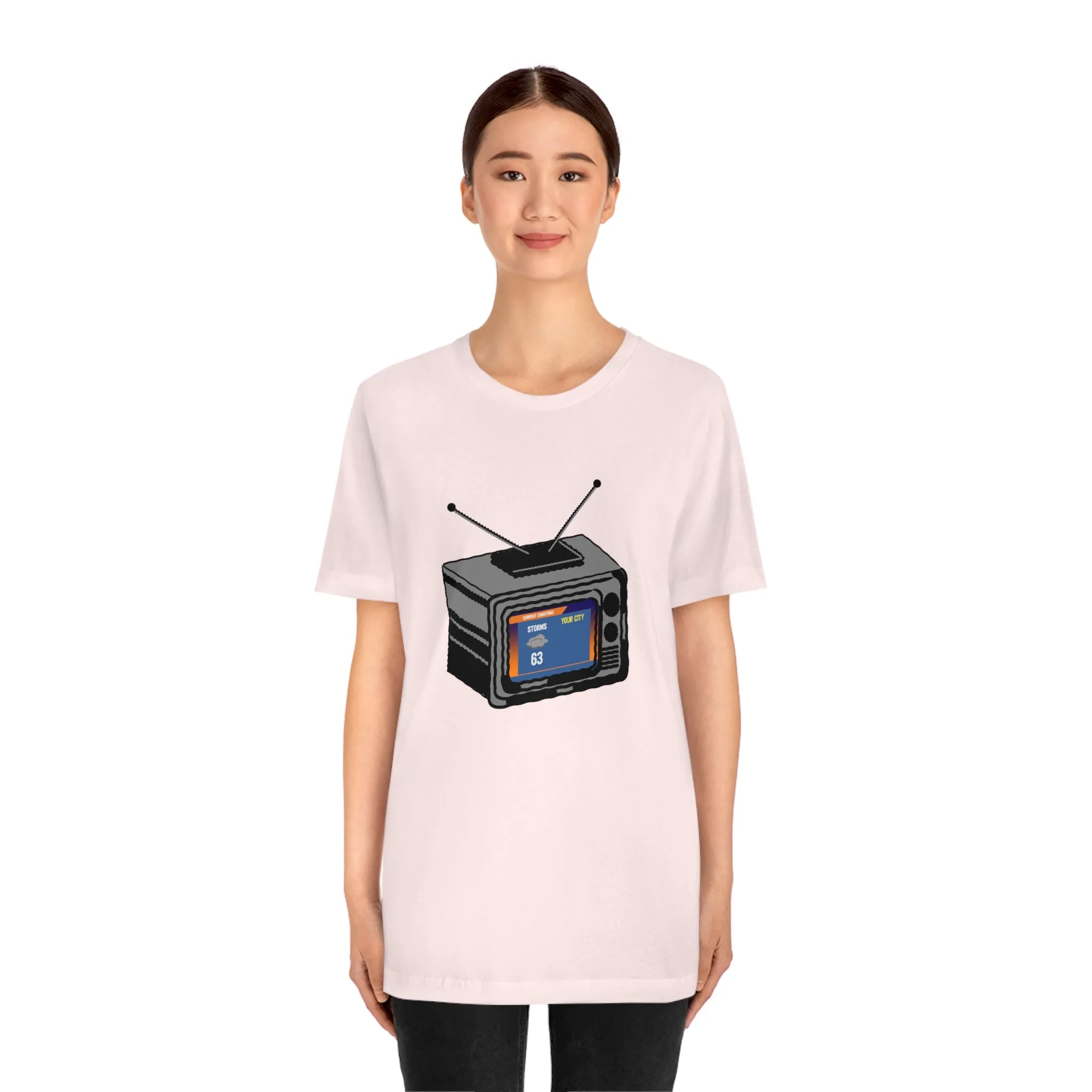 Retro TV Forecast Tee