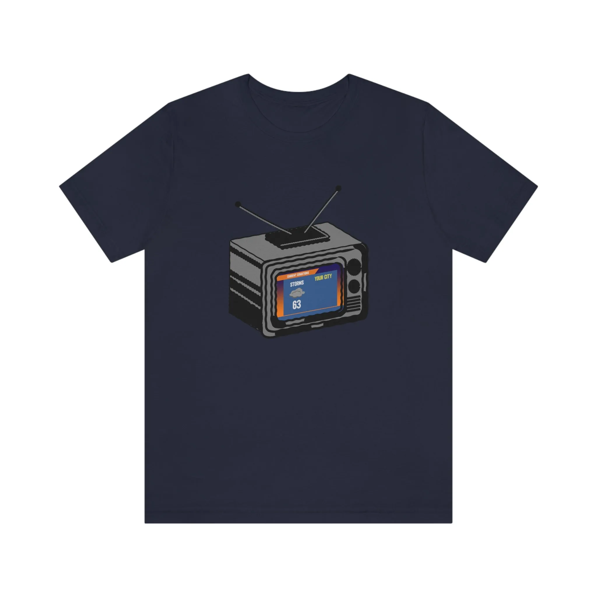 Retro TV Forecast Tee