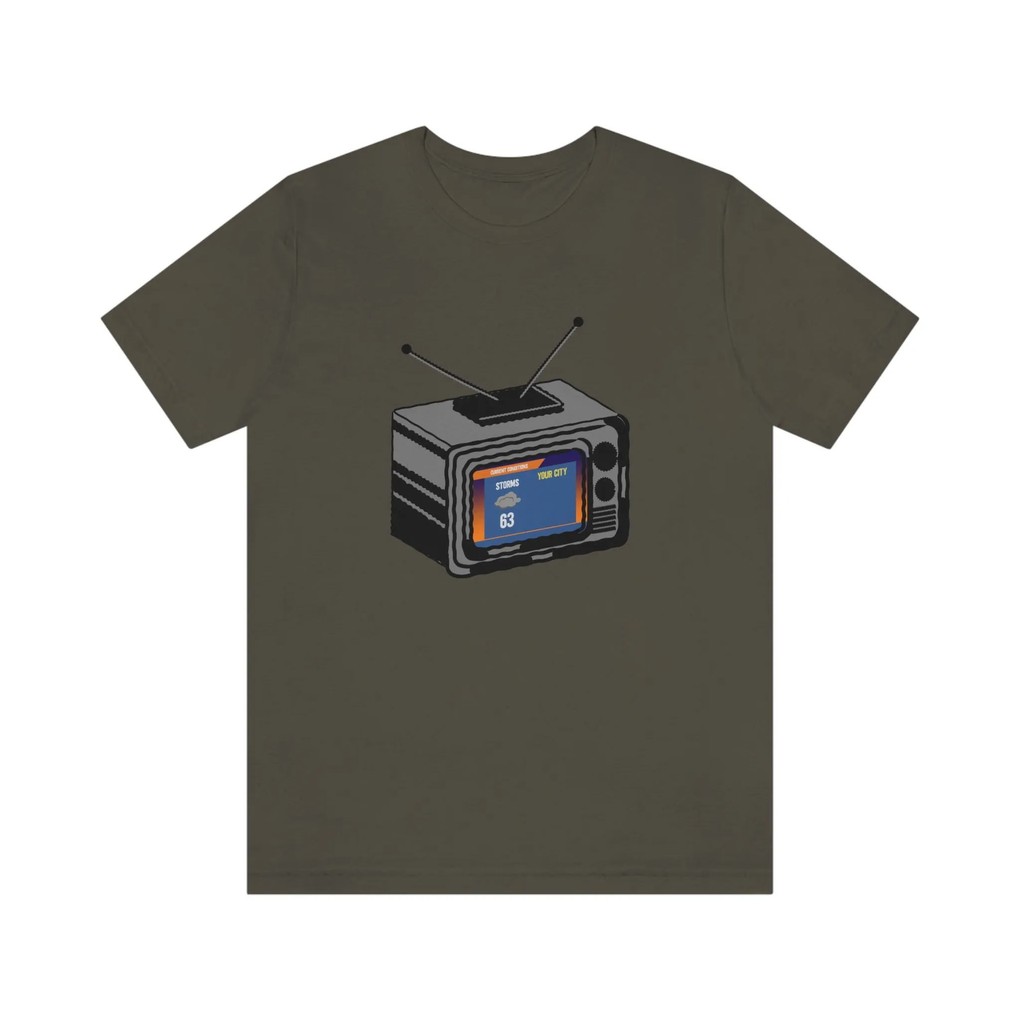 Retro TV Forecast Tee